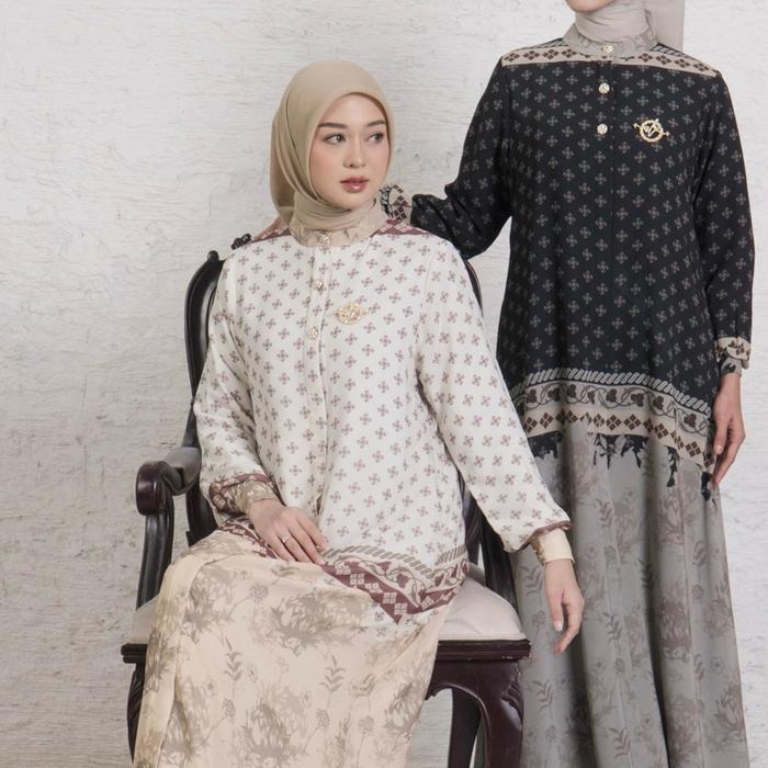 Seraya  Dress  Gamis Alira  Busui Original Premium Cantik Mewah