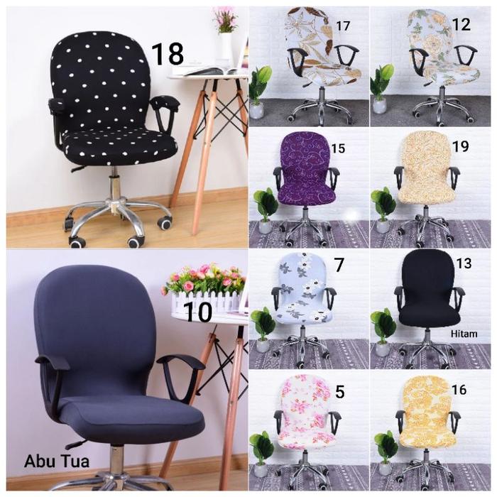 Sarung kursi kantor Cover kursi kantor penutup kursi kantor