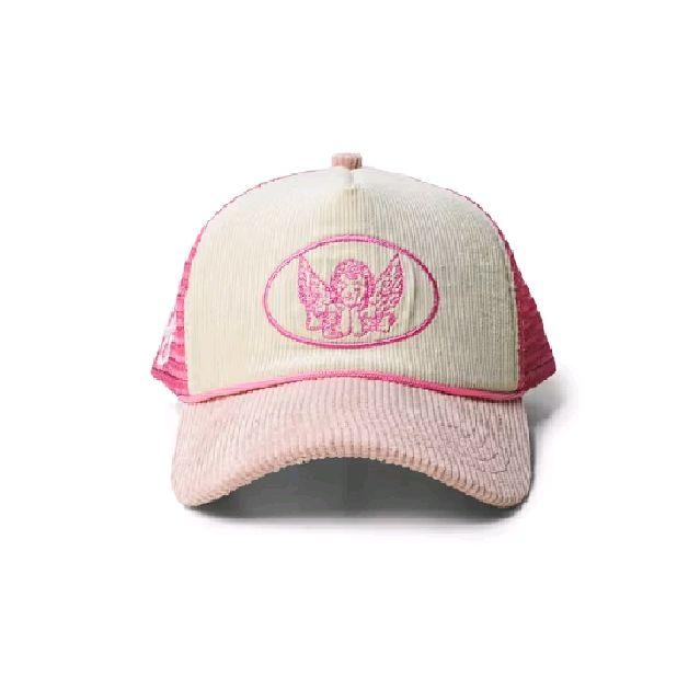 Topi Himside Loveless Trucker Warna Merah Muda - Unisex