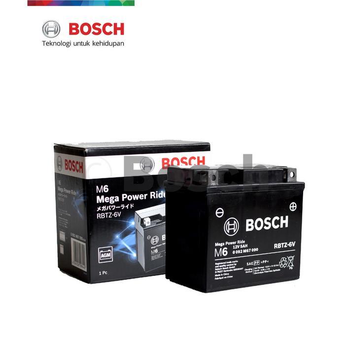 Aki Motor Honda Vario 150 Bosch RBTZ-6V