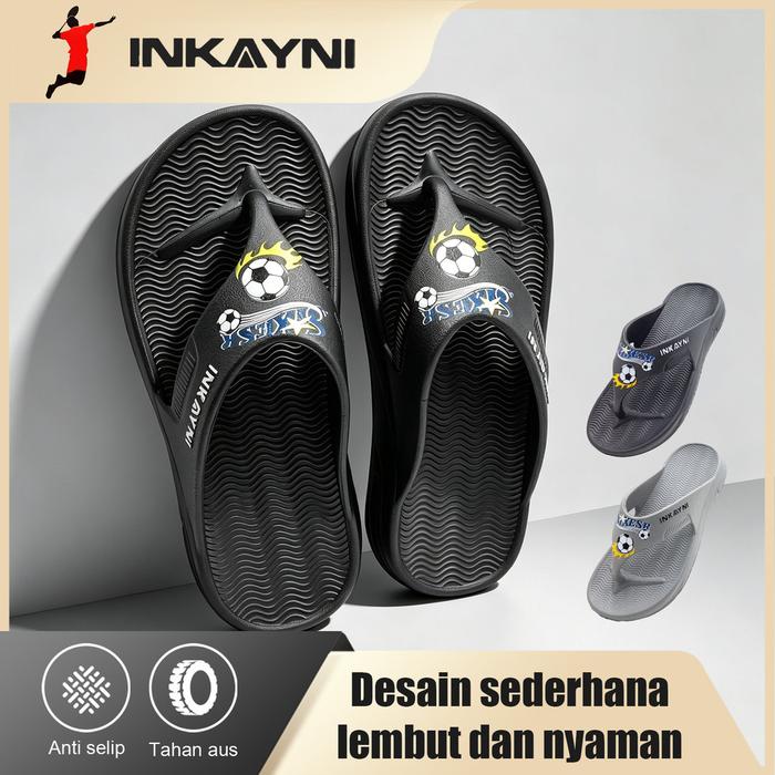 Football Inkayni  World Cup Sandal Jepit Dewasa Sandal Sandal Adesa Sandal Swallow Sandal Jepit Anti