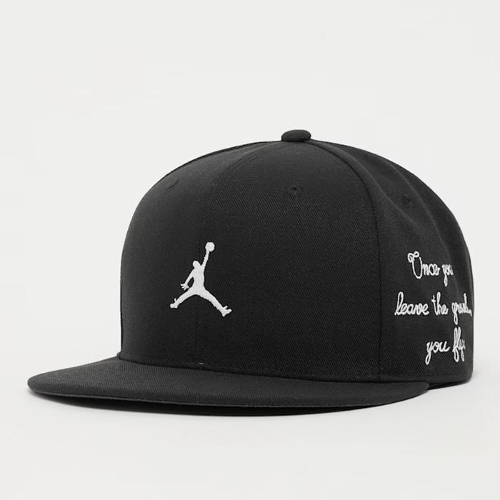 Topi Flat Pria Nike Jordan Pro Structured Cap Black HV1068-010 100% Original