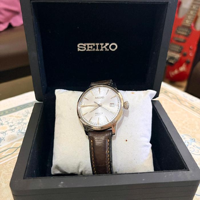 Jam Tangan Seiko Presage SRPB43J1 / SRPB43 (Second, Bekas, Preloved)