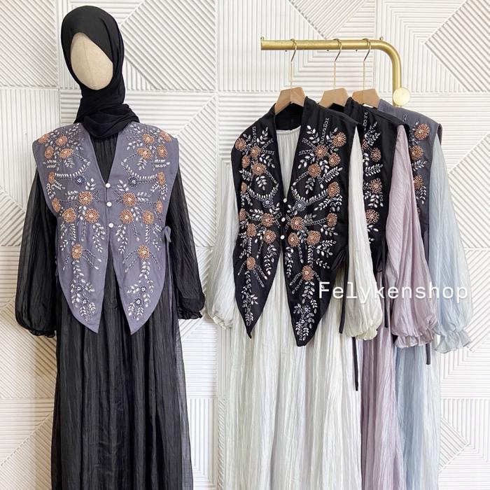 Kaftan Dress Gamis Lebaran Vr 101