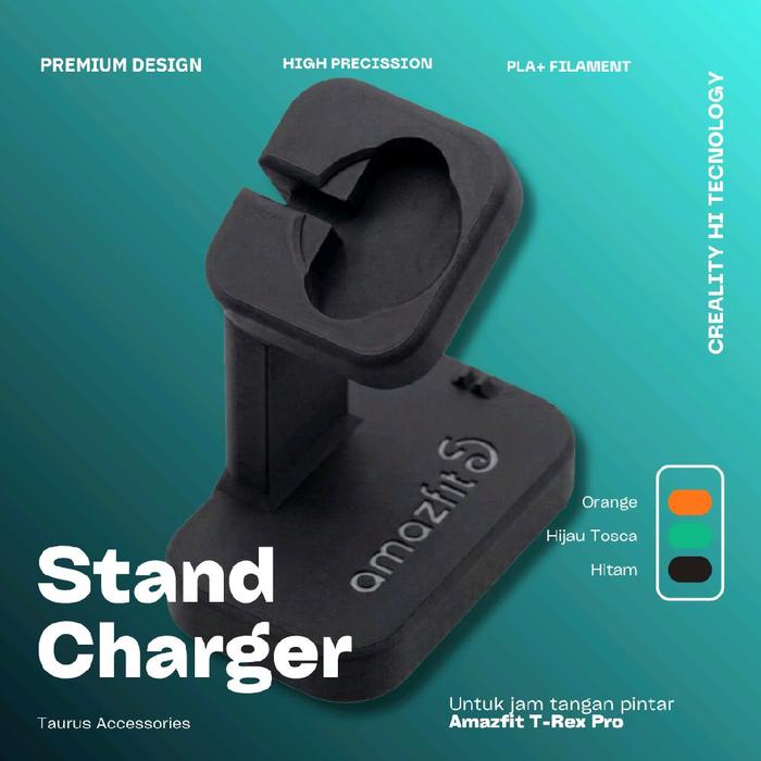 Stand Charger Amazfit T Rex Pro 3D Print