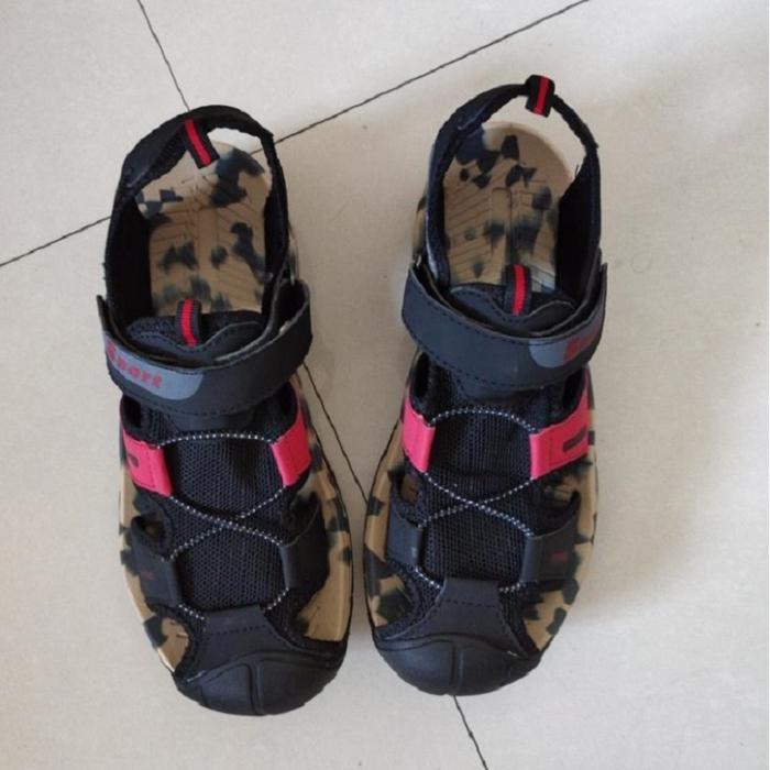Eiger - Nyaman Sepatu Kulit Asli Sandal Gunung Pria Keren Sandal Hiking Mendaki Cowok Dewasa Handmad
