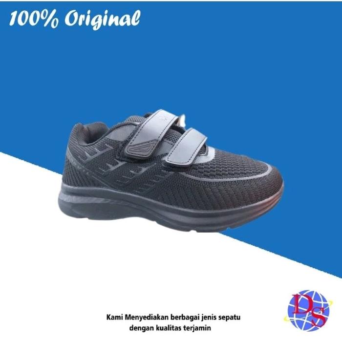 CARVIL - RODEO -C BLACK / BLACK / SSPATU CARVIL / SEPATU CARVIL ANAK / SEPATU SEKOLAH CARVIL / SEPAT