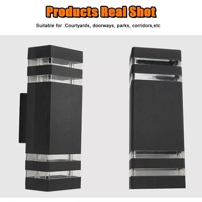 Lampu Dinding 【Garansi 10 tahun】Lampu Pilar Wall Lamp Kotak Minimalis Lampu Hias Dinding Tiang Teras