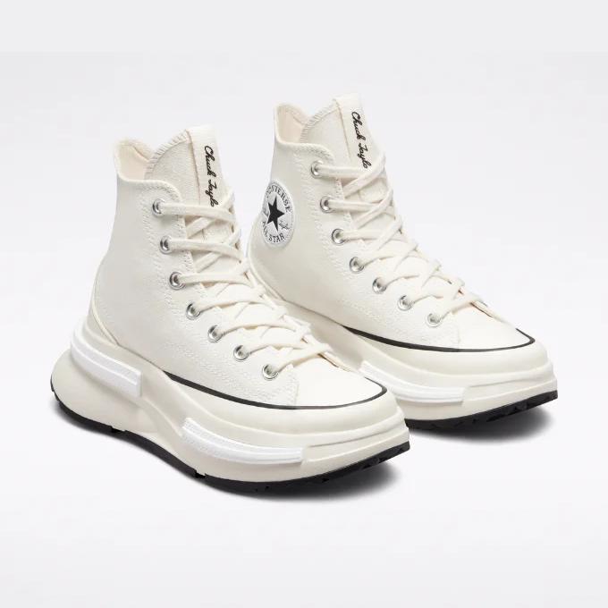Sepatu Converse Run Star Legacy Cx Hi Egret White Womens Sneakers Casual Style Lifestyle Skate Origi