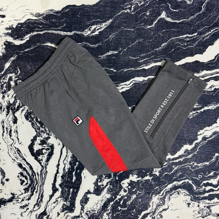 Trackpants fila misty red