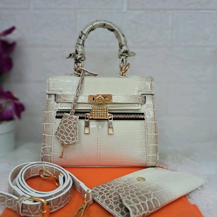 TAS SELEMPANG WANITA HIMALAYA MINI KELOYI CROCO