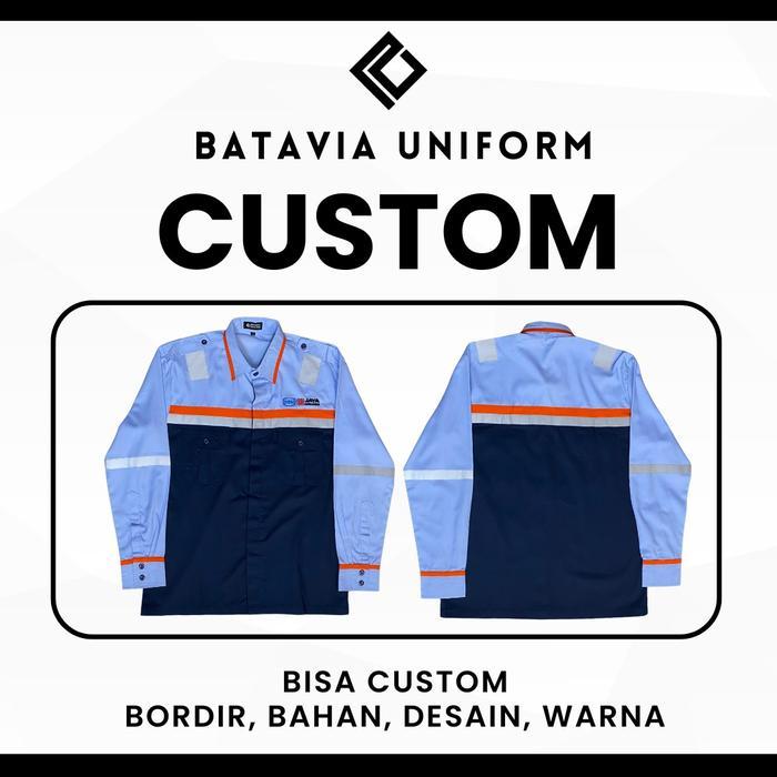 PO Custom Kemeja Seragam Kerja by Batavia Uniform