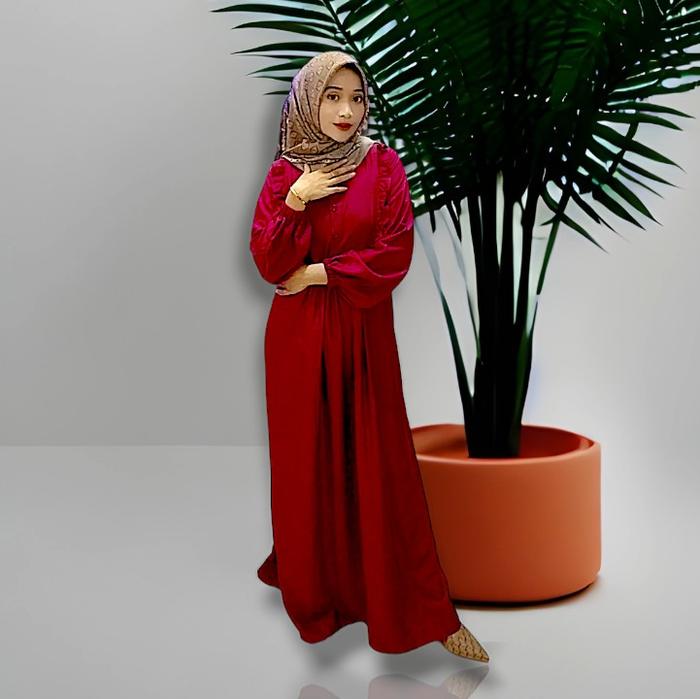 [COD] Gamis Syar'i Rayon Twill Premium Beautybest Zahra Series - Dress Wanita Dewasa, Remaja Muslima