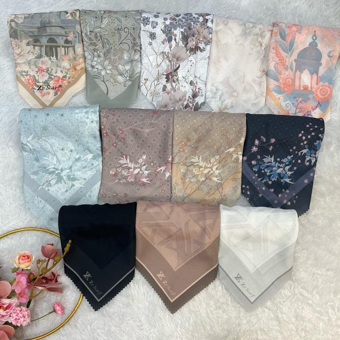 Maryam Scarf - Hijab Syari Motif- Hijab Umama Jumbo Motif - Hijab Segiempat