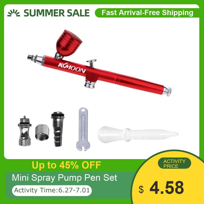 Beautiful Airbrush Kit Mini Spray Pump Pen Set Air Compressor Kit for