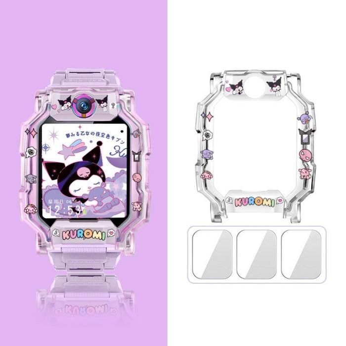 Casing Pelindung Imoo Watch Phone TPU Transparan dengan Print Sanrio untuk Model Z1, Z1y, Q1, Q1y
