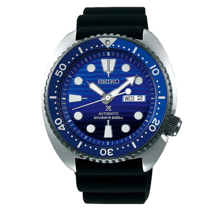 SEIKO Prospex SRPC91K1 Jam Tangan Pria Special Edition Turtle Save The Ocean Rubber 20 ATM Elegan de