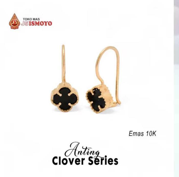 Anting Emas Clover J5 ismoyo anting emas j5 ismoyo