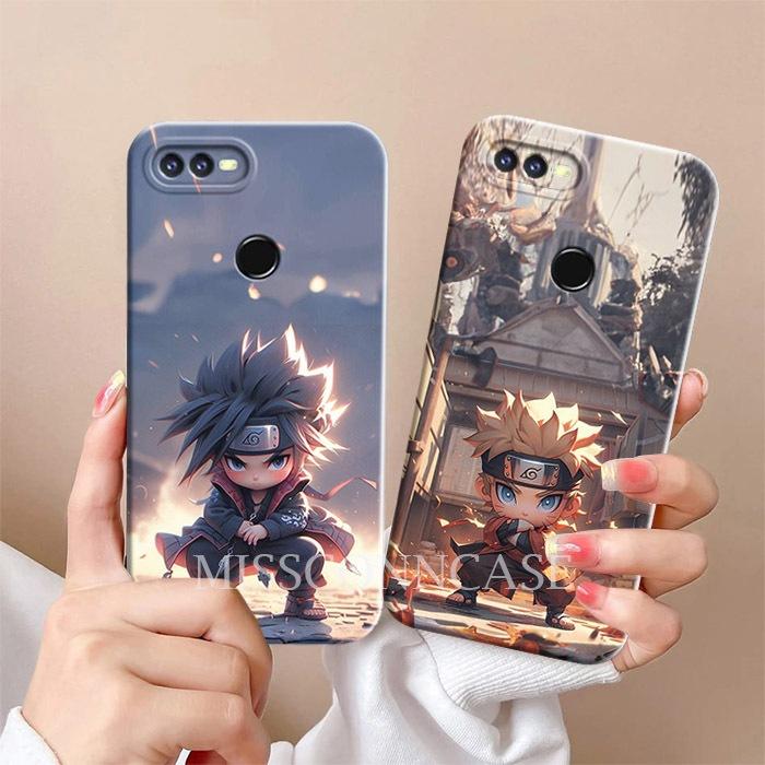 Softcase Hp Procamera Oppo A5S / A7 2018 / A12 / A11K Motif Animasi Naruto Kesing Hp Cowok Case Sili