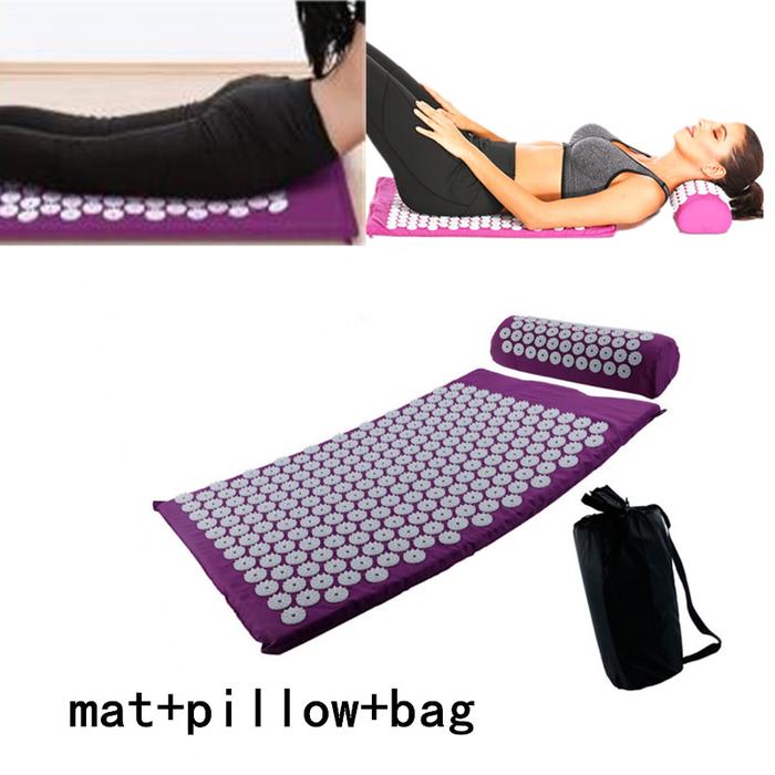 Massager Cushion acupressure Massage Yoga Mat Sets Relieve Stress