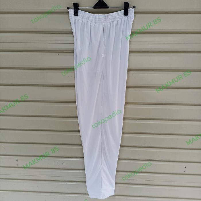 celana training putih polos/training putih pria/wanita MLXLXXL