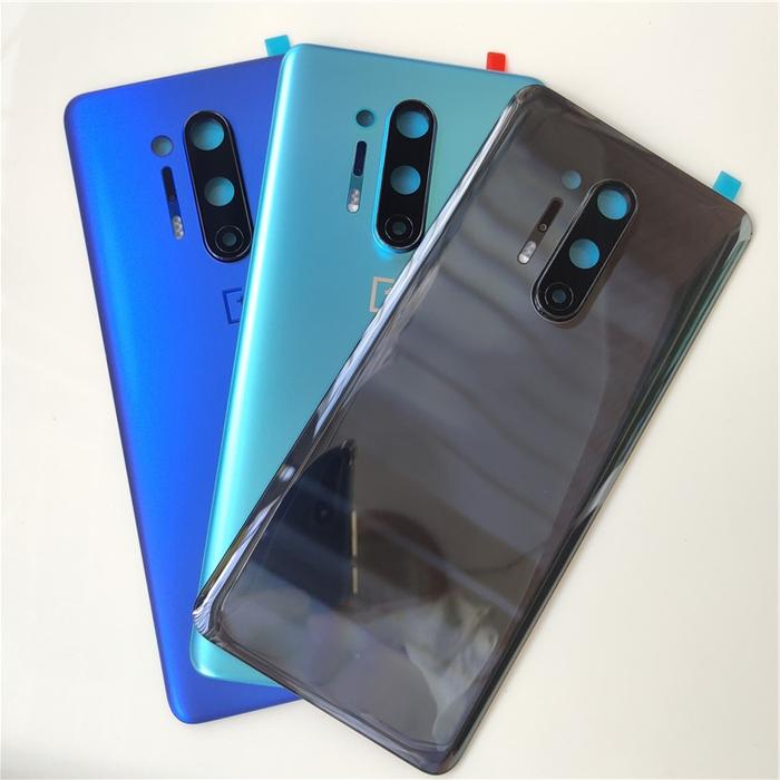 For Oneplus 8 Pro One Plus 8 Pro Back Battery Cover Door Rear Glass