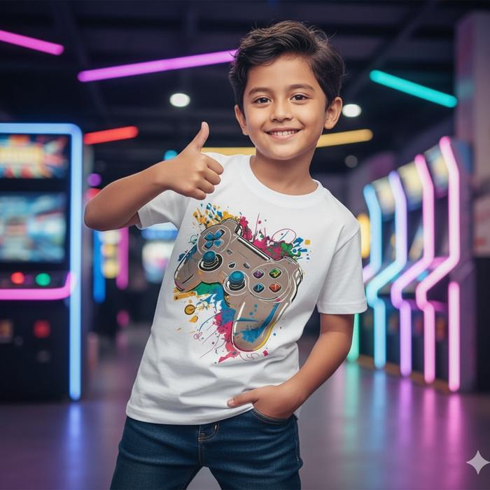 ( 1 - 11 TAHUN ) KAOS ANAK PLAYSTATION : KONSOLE PLAYSTATION : KAOS GAME : STIK PS : STIK GAME : PS