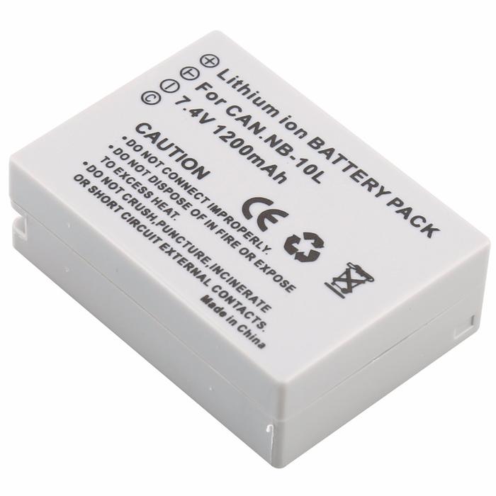 PROBTY NB-10L NB 10L NB10L Baterai Digital untuk Canon G1X G15 G16