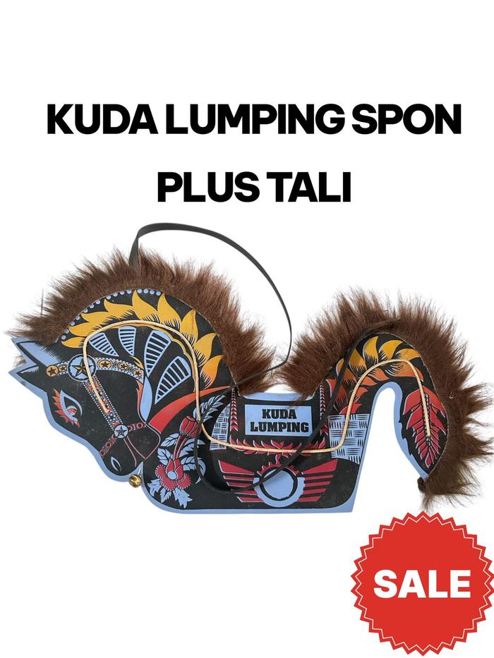 Kuda Lumping Spons + Tali Panjang