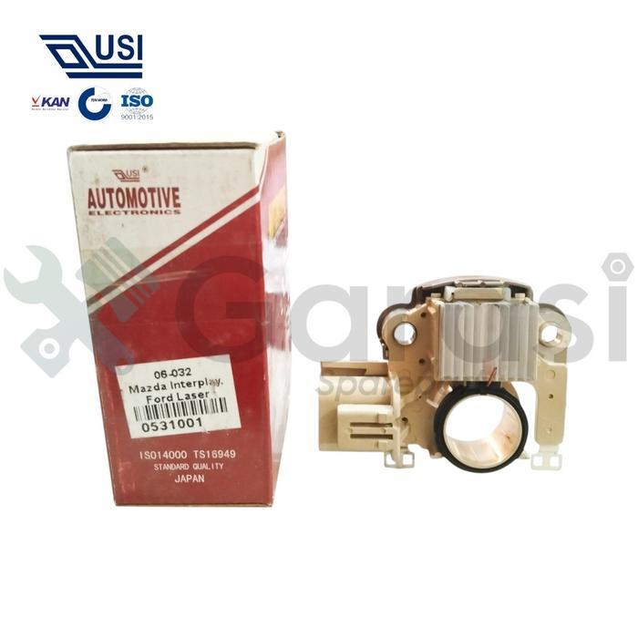 (BERGARANSI) IC Regulator Alternator Dinamo Ampere FORD LASER INTERPLAY 12V USI ORIGINAL