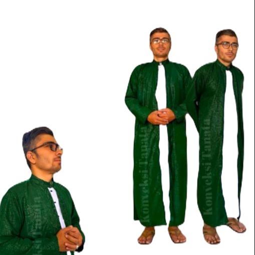 jubah gamis cardigan otentik