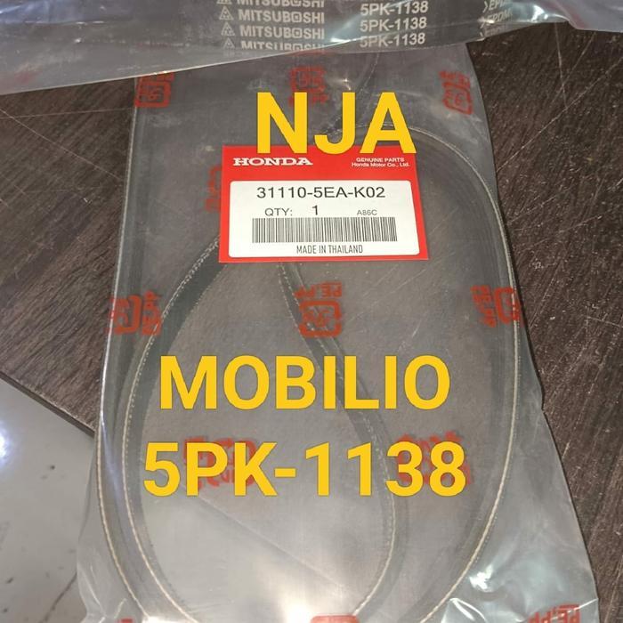 fan van v belt tali kipas 5pk1138 mobilio 5pk-1138 31110-5EA-K02 KI1
