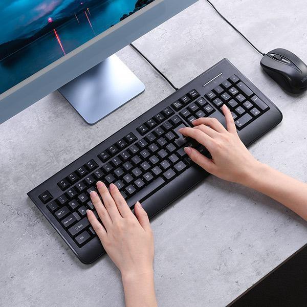 Keyboard Robot RK20 RK 20 Keyboard Komputer Murah Keyboard Komputer PC Keyboard PC USB Keyboard Kabe
