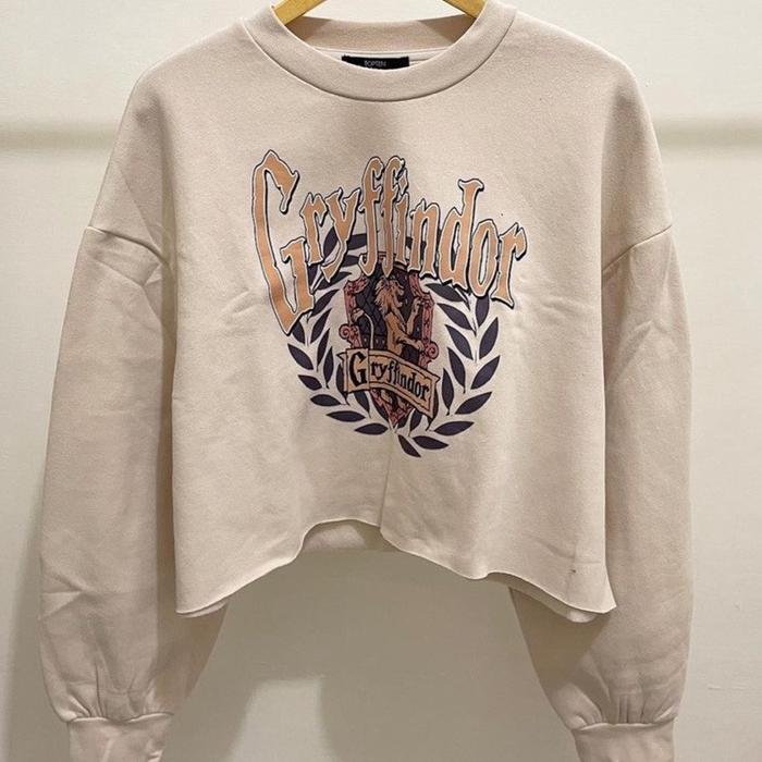 Sweater GRYFFINDOR 02 / Sweater Crop Wanita Oversize / JOANA FASHION