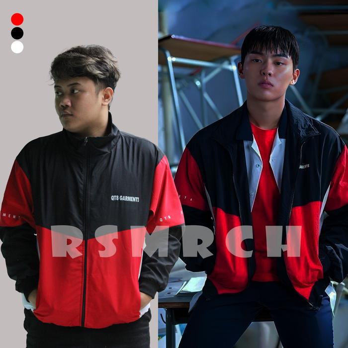Jaket Parka Weak Hero Ahn Suho Ahn su-ho Outfit Unisex Fake Brand But To Cosplay Drakor