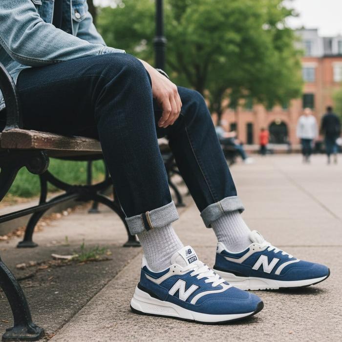 NB 997R Sneakers in Blue Original