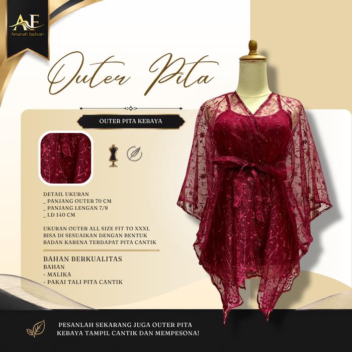 Outer Brukat | Outer Brukat Renda | Outer Brukat Tali | Outer Brukat Renda Plus Tali