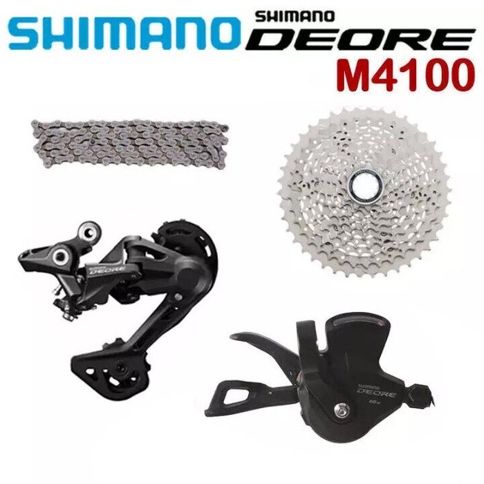 Baru Shimano Deore M4100 M5120 M6000 Groupset 10 Kecepatan M4100