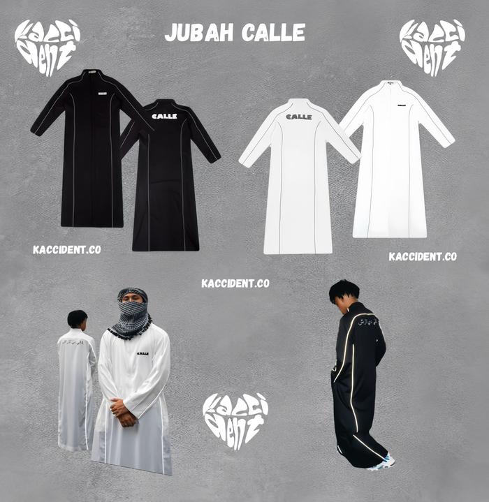 Jubah - Gamis CALLE V1 / V2 / V3 Limited Edition 100 % ORIGINAL