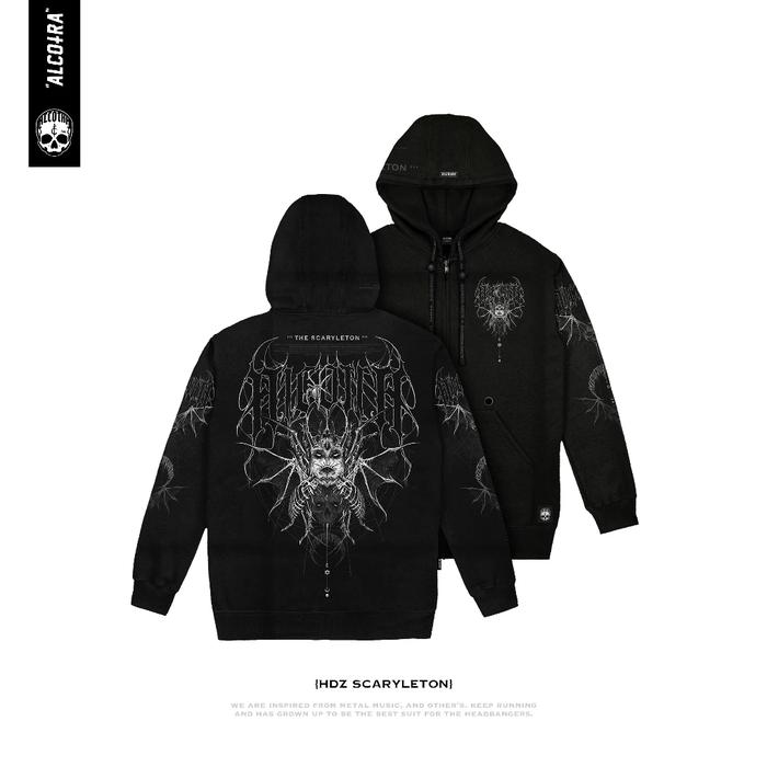 HDZ SSCARYLETON || HOODIE ZIPPER SCARYLETON || HOODIE ZIPPER ALCOTRA
