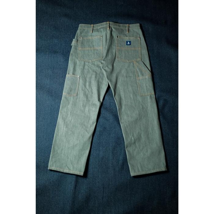Augoose 1930s Double Knee Pants Green