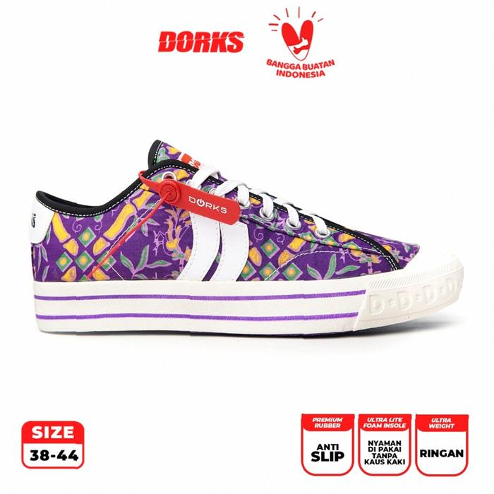 Dorks - Wangsa x Batik Tangerang Sepatu Sneakers Casual Pria Wanita | Kekinian