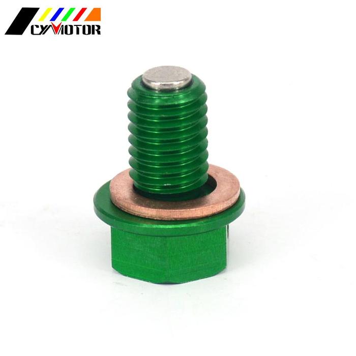Motorcycle Drain Bolt For KX65 KX85 KX100 KX125 KX250 KX500 KX250F