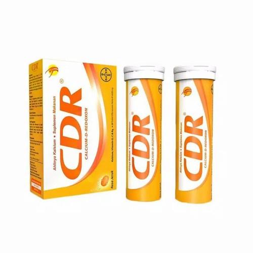 CDR TWIN EFFERVESCENT 20'S TABLET BAYER / KALSIUM / VITAMIN C 1000 MG / VITAMIN D3