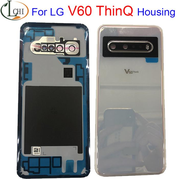 NEW Original For LG V60 ThinQ Battery Cover Back Glass Housing Back