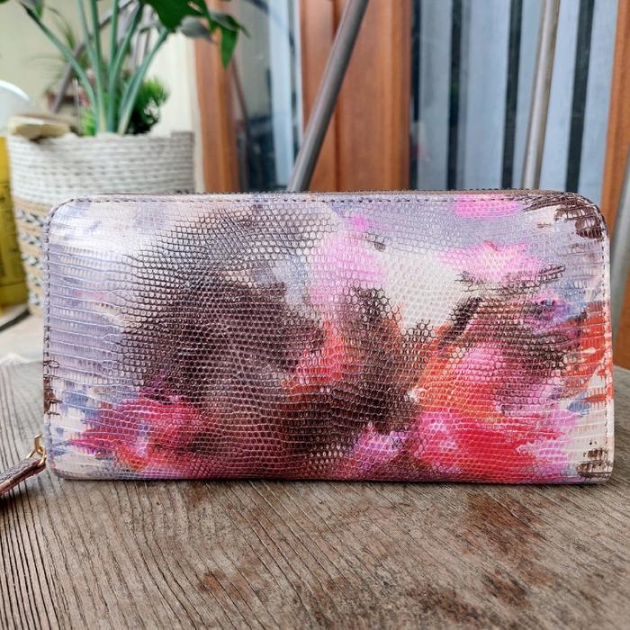 Demiar Wallet Biawak (Dompet Kulit Biawak Wanita)
