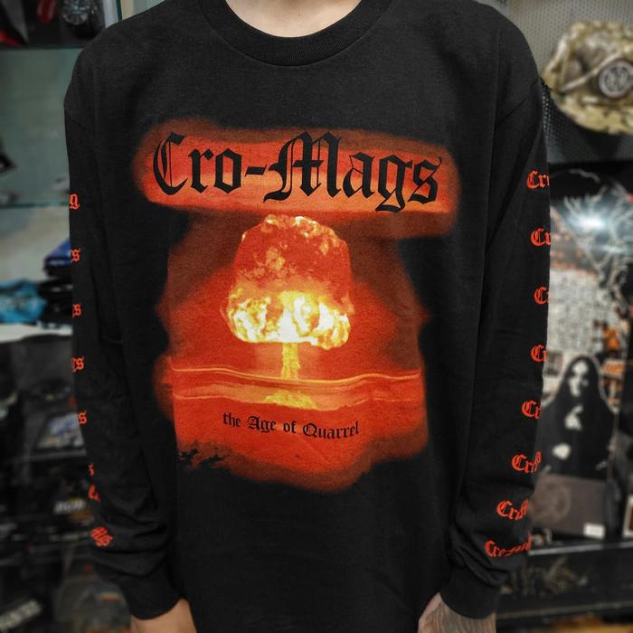 Longsleeve Band Official CRO-MAGS - THE AGE OF QUARREL