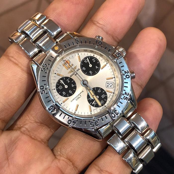 Breitling Colt Chronograph Quartz Panda 37mm