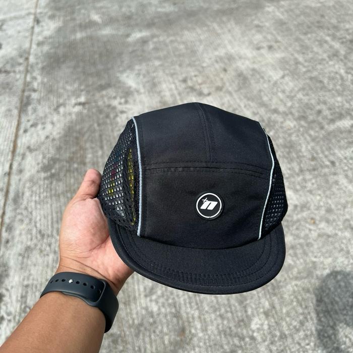 Topi Distro Pria Topi 5 Panel Lidah Pendek Reflektif Distro Topi Distro 5 Panel Reflektif Cap Topi S