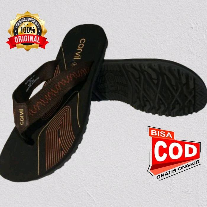 Sendal Jepit Cavil Dewasa Motif Trendi Kekinian tahan air, Sandal jepit